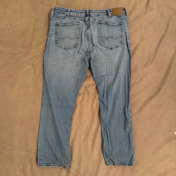 American Eagle AirFlex+ Slim Straight Fit Jeans - Men’s 38x30 - Picture 8 of 10